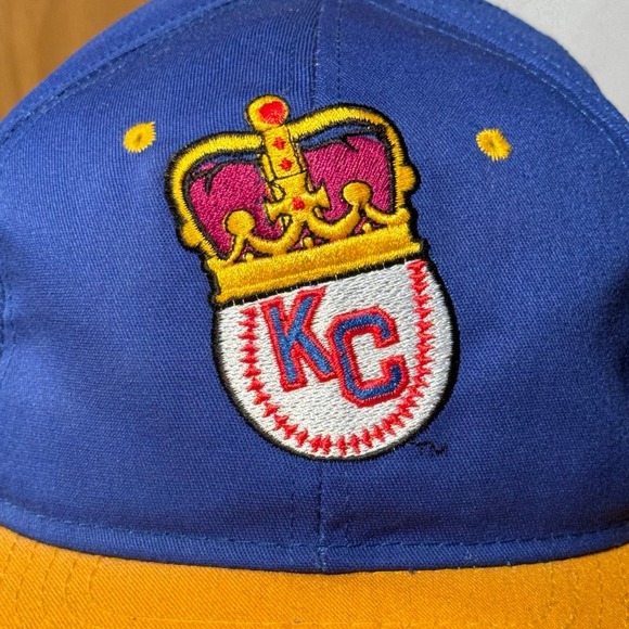 Vintage Kansas City Monarchs Negro League Baseball Snapback Hat Cap USA - Picture 2 of 7